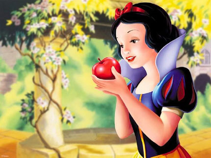 Blanche-neige et la pomme empoisonnée