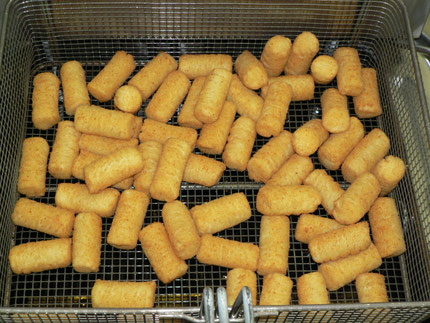 Frittierte Produkte liefern viel Fett und Salz