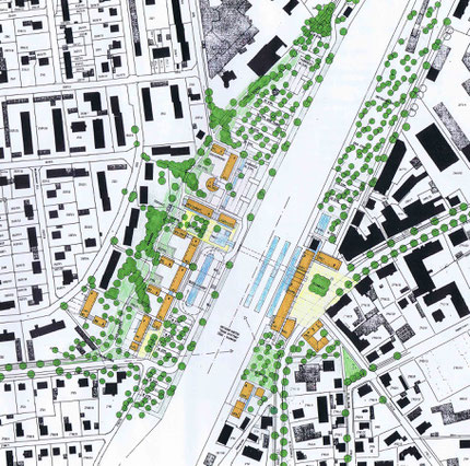 Übersichtsplan Bahnhof Buchloe