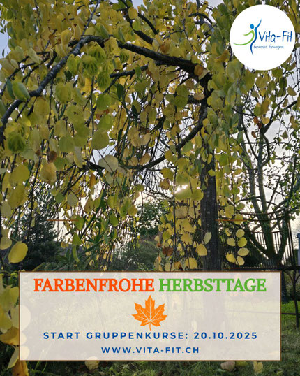 Auszeit, Herbstferien vom 13. - 19.10.2025 - Vita-Fit Bewegungsraum in Hunzenschwil
