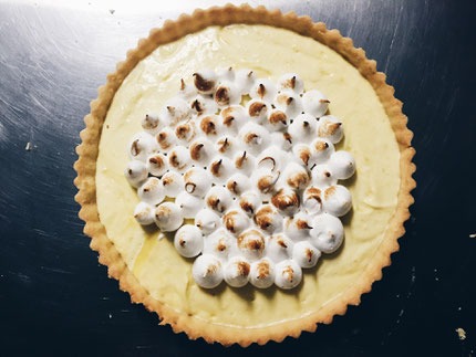 Masterpiece. Tarte au Citron mit Baiser-Haube.