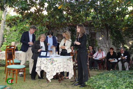 Un momento della premiazione (foto Cesare Dellafiore)