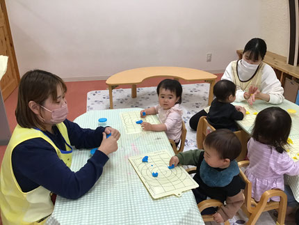 何が出来たかなー。美味しいおやつが出来たかな？？
