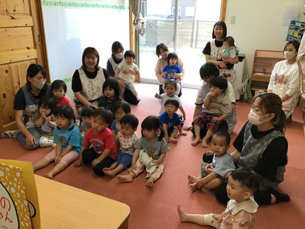 みんな、たまごから何が生まれるかドキドキしながら楽しそうに見ていましたよ！！