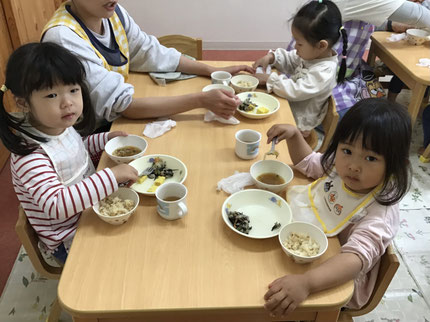 たくさんおかわりもしていました！