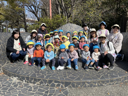 　みんで、記念写真を撮りました。