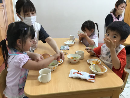 最後のチーズも大人気で、みんないっぱい食べました！