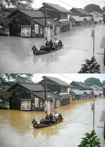 1959（昭和34）年8月14日、石川県加賀市大聖寺南町