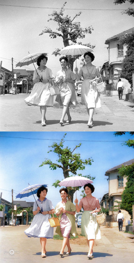 1960（昭和35）年5月18日、金沢市彦三大通り
