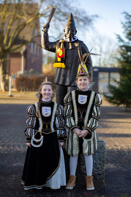 Kinderprinzenpaar Max Menzen & Lilli Althaus