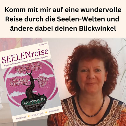 Foto von Ines Illing und dem Cover der zweiten Ausgabe