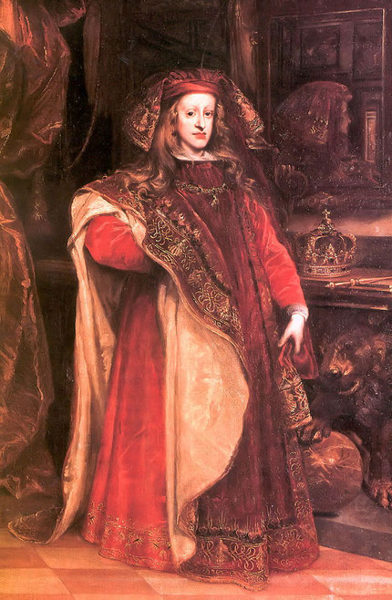 Double click in the picture to increase your knowledge about Carlos II of Spain 