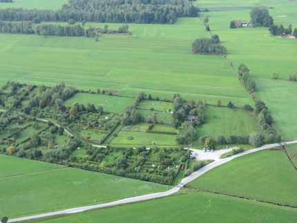 Unser Ausbildungsgelände am Schwarzgrabenweg aus der Luft gesehen!