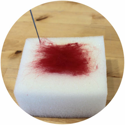 fieltro con aguja, needle felting