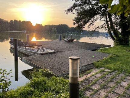 Seminar- und Gästehaus mit Skulpturengarten am Kloster See im Kloster Lehnin