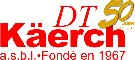 Logo 50 Joer DT Käerch