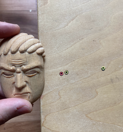 玉眼入りの仏像】 不動明王像 - 仏師の木彫り仏像販売。今までにない