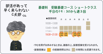 高校1年生　2年生　部活と両立