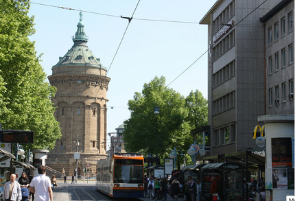 A street in Mannheim