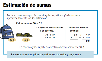 Resultado de imagen de ESTIMACIÓN DE SUMAS