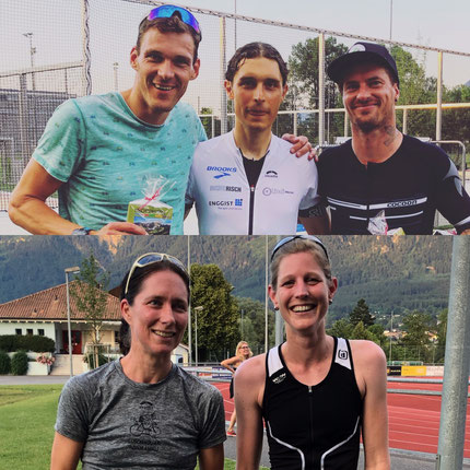 Michele Paonne und Nicole Klingler sind die besten Duathleten im Land