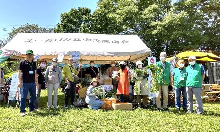 昨年の緑のまつり会場