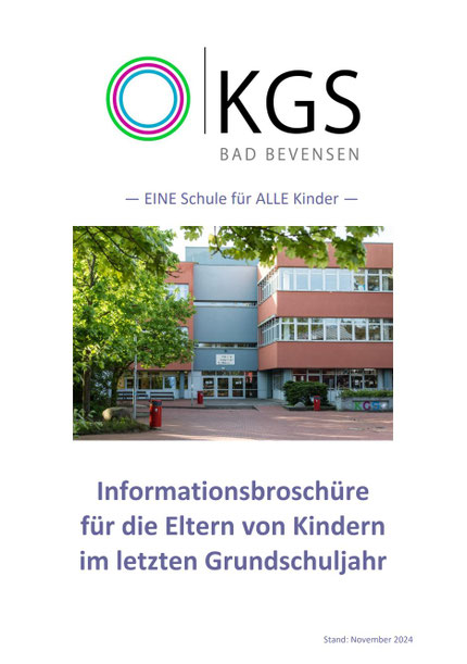 Informationen für Eltern von Grundschulkindern - KGS Bad Bevensen