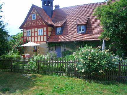 Unterkunft Bad Staffelstein Fachwerkhaus mit schönem Garten