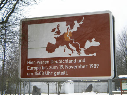 Ehemalige DDR Grenze