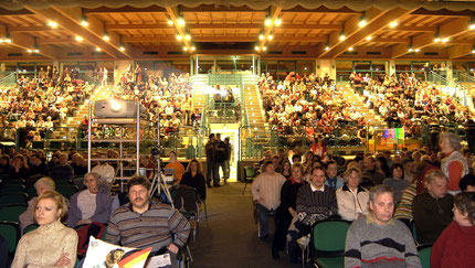Die Evangelisation ProChrist 2006 in der Silberlandhalle. © Adventgemeinde Annaberg