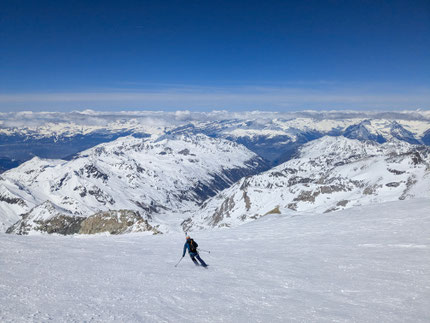 Bishorn, Skitour, Skihochtour, Tagestour, Zinal, Oneday, singlepush