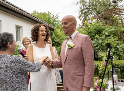 Traumhochzeit für ein glückliches und dankbares Brautpaar