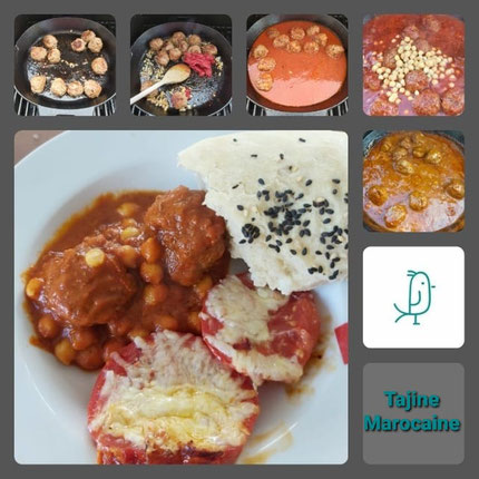 Dein Pinterest Pin für eine Tajine Marocaine aus der gusseisernen Pfanne von Pampered Chef®