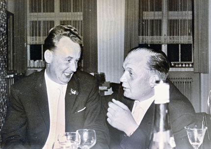 Sie verstanden sich: Paul Arens jun. und Anton Kersting