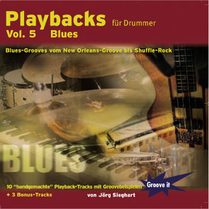 Playbacks für Drummer Vol.5 (Blues)