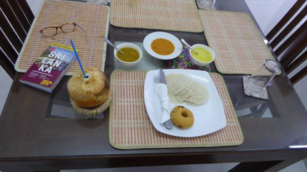 Bild: Frühstück im 2*-Hotel in Colombo