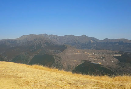 三筋山より天城山系