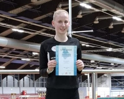 Sara Thranberend siegte über 1.500 Meter