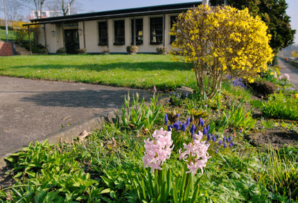 Das Vereinsheim im Frühjahr 2012