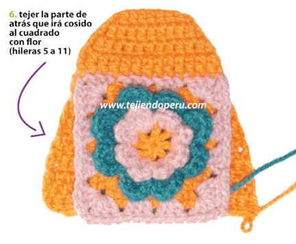 Cómo tejer pantuflas con flor para damas a crochet