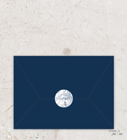 Save the date mariage gif animé- Save the date mariage virtuel-Save the date mariage digital-Save the date mariage numérique animé-à envoyer via les réseaux sociaux-whatsapp-facebook-mms-toile de jouy-arche-élégant-chic-bourgois-chateau-bleu et blanc