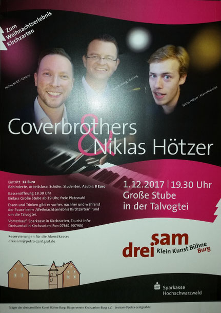 Klavier-Kabarettist und -Comedian Niklas Hötzer als Special Guest in der Talvogtei Kirchzarten