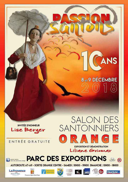 foire aux santons orange vaucluse 2018