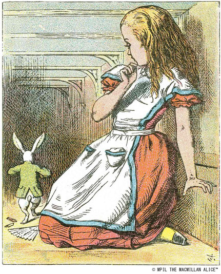 『不思議の国のアリス』挿絵 ジョン・テニエル/画（リトル・フォークス版）（1907 年）