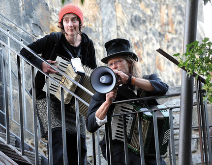 Wallungen 2009 - Das Trillke Orchester am Kehrwiederturm - Foto Andreas Hartmann