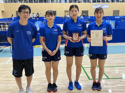 国スポ関東ブロック大会成年女子優勝