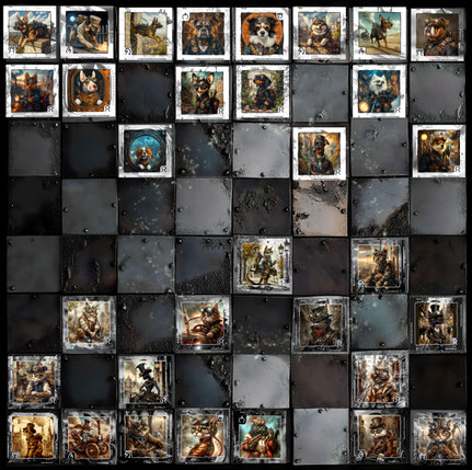 32 verschiedene KI Motive