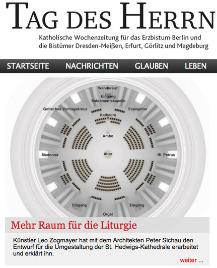 Onlinetitel auf der Startseite der Kirchenzeitung _28.09.2017
