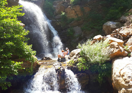 Kalabrien Tageswanderung Wasserfall