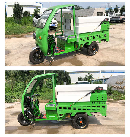 triciclo electrico de limpieza de ciudades